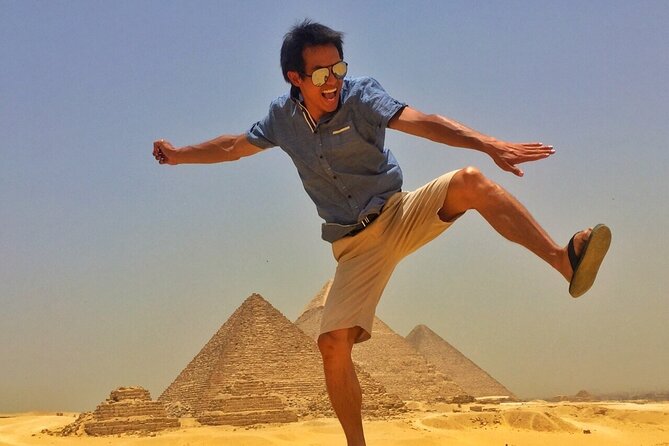 Best Cairo Tours Visit to Giza Pyramids - The Valley Temple and the Sphinx finish the visit