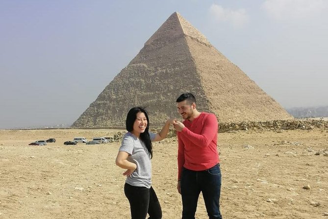 Best Day Tour to Giza Pyramids and Egyptian Museum from Cairo - At Giza, the pyramids take center stage