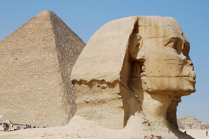 Best top rated Giza Pyramids and Sphinx Half Day Tour From Cairo - The valley temple and the Great Sphinx