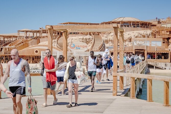 Boat Trip Orange Bay Island with 2 Snorkeling Stops in Hurghada - Lunch, Water, Tea, and Coffee on Board
