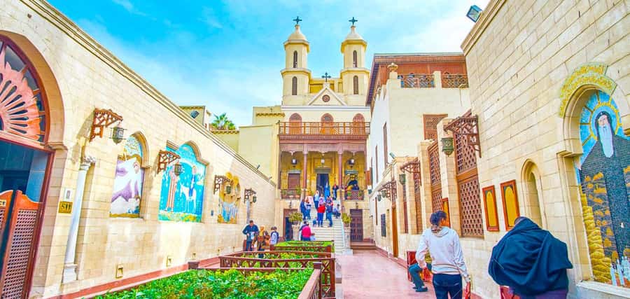 Cairo: Coptic Cairo & Cave Church of St. Simon Private Tour. - Saint Barbara Church and the Hanging Church