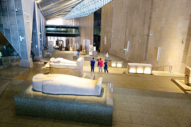 Cairo Day Tour: Grand Egyptian Museum, Giza Pyramids & Sphinx - Two hours inside the Grand Egyptian Museum