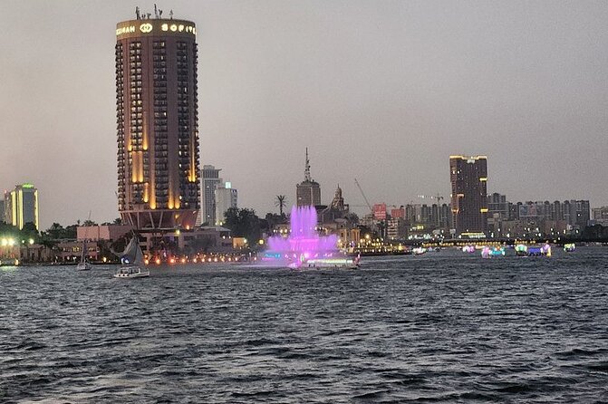 Cairo dinner cruise in Nile River ,Belly Dance and Tanura Show - Pickup from Cairo or Giza