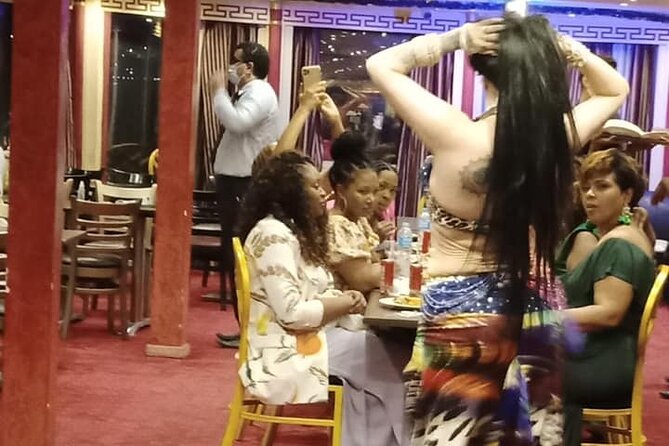 Cairo Dinner Cruise in Nile River With Belly Dancer & Tanora show - Boarding the Andrea, Nile Mansterly, or Nile Smart