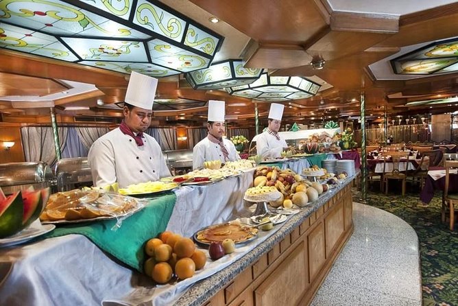 Cairo: Dinner Cruise on the Nile River with Entertainment - From your hotel lobby to the Nile