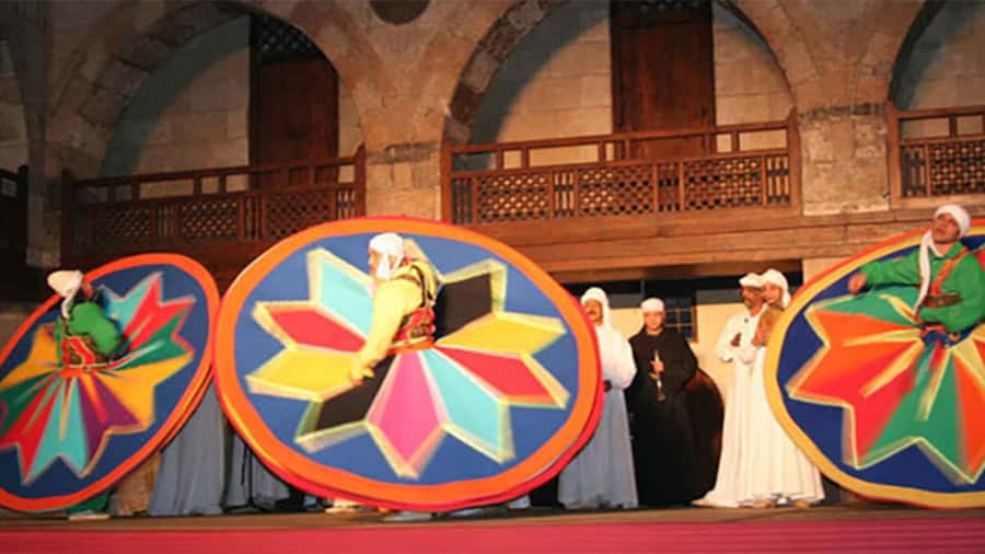 Cairo: Egyptian Heritage Tanoura Dancing Troupe Show - Arriving early can mean better seats