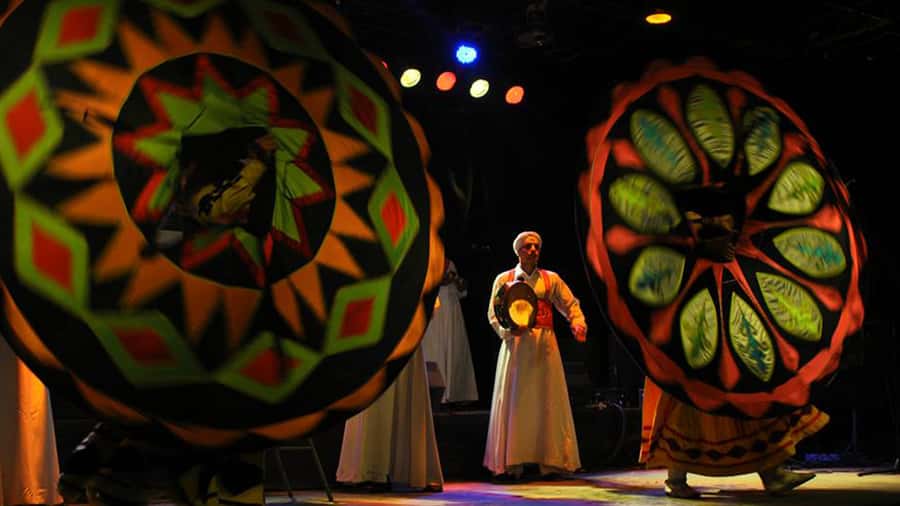 Cairo: Egyptian Heritage Tanoura Dancing Troupe Show - Guides, communication, and the return trip