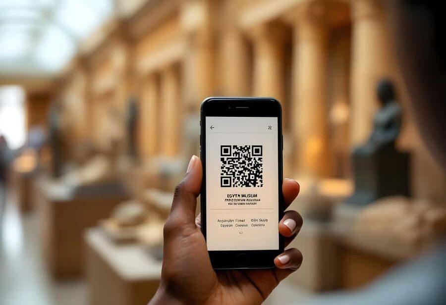 Cairo: Egyptian Museum of Antiquities online QR Ticket - Getting the QR ticket right