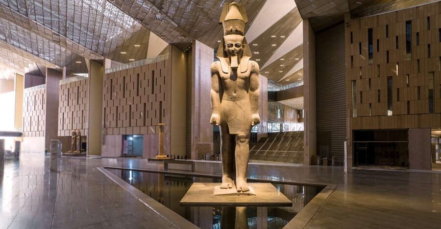 Cairo: Entry Ticket and Guided Tour of Grand Egyptian Museum - The Exterior Gardens and Museum Architecture
