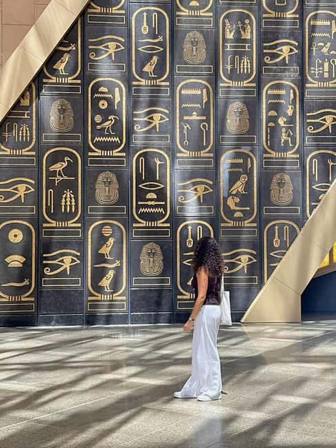 Cairo: Entry Ticket and Guided Tour of Grand Egyptian Museum - Twelve Exhibition Halls, From Prehistory to Rome
