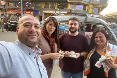 Cairo Food Tour in local places & Egyptian Mint Tea
