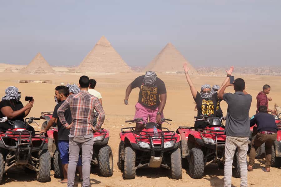 Cairo: Giza Pyramids Tour with Quad Bike Safari & Camel Ride - Who should book this Giza tour?