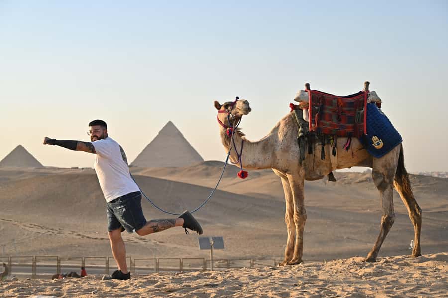 Cairo: Grand Egyptian Museum, Pyramids, Sphinx Tour & Lunch - Egyptian lunch, with a realistic view of the meal