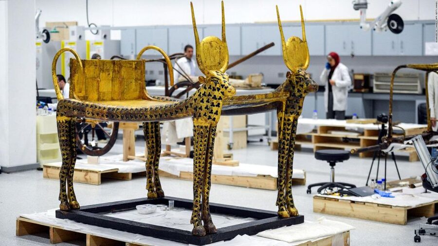 Cairo: Grand Egyptian Museum QR Ticket - Four exhibition halls and the ancient objects inside