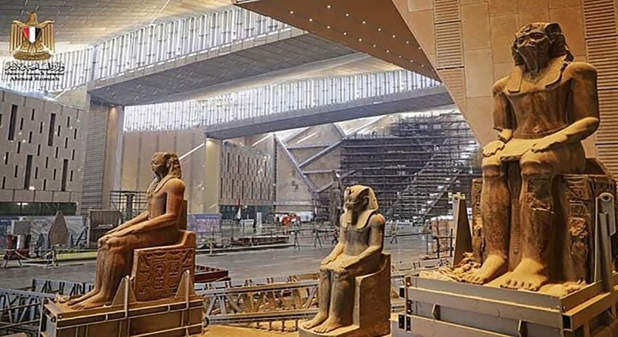 Cairo: Grand Egyptian Museum QR Ticket - The Hall of Mirrors and holographic glasses