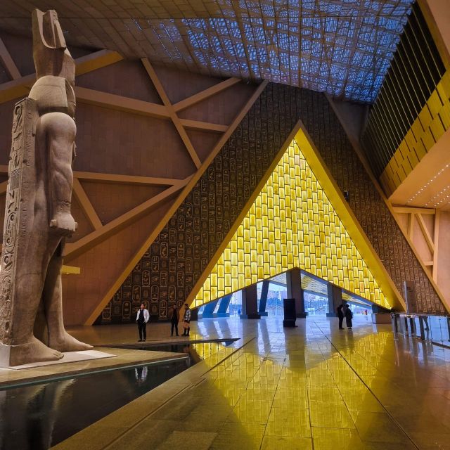 Cairo: Grand Egyptian Museum QR Ticket - Using the QR ticket at the entrance