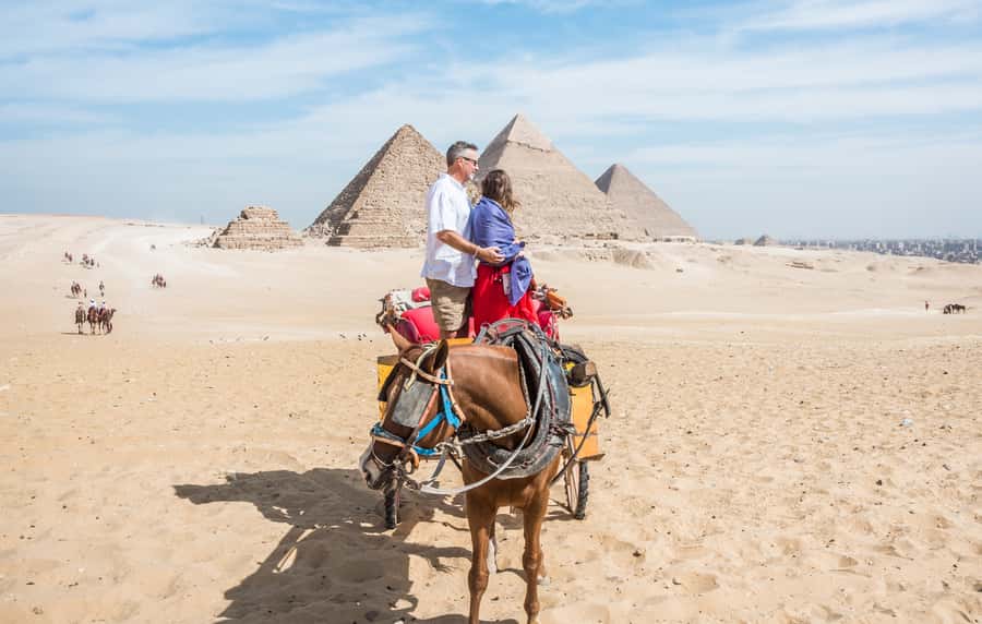 Cairo: Half Day Pyramids Tour by Camel or Horse Carriage - From your Cairo hotel to the Giza Plateau
