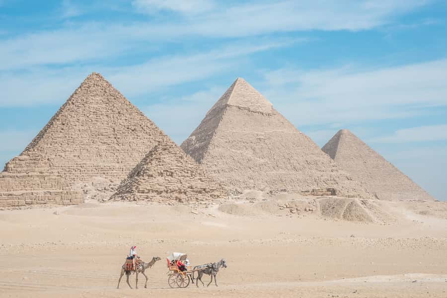 Cairo: Half Day Pyramids Tour by Camel or Horse Carriage - What the $72 price really covers