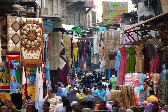 Cairo Half day tours to Old Markets and Local Souqs - Lunch, koshari, tea, and sugar cane
