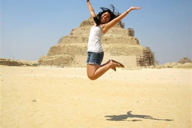 Cairo Layover Tours Visit Giza Pyramids Memphis Sakkara Dahshur Pyramids & Bazaar - Giza in Two Hours: The Big Three and the Sphinx
