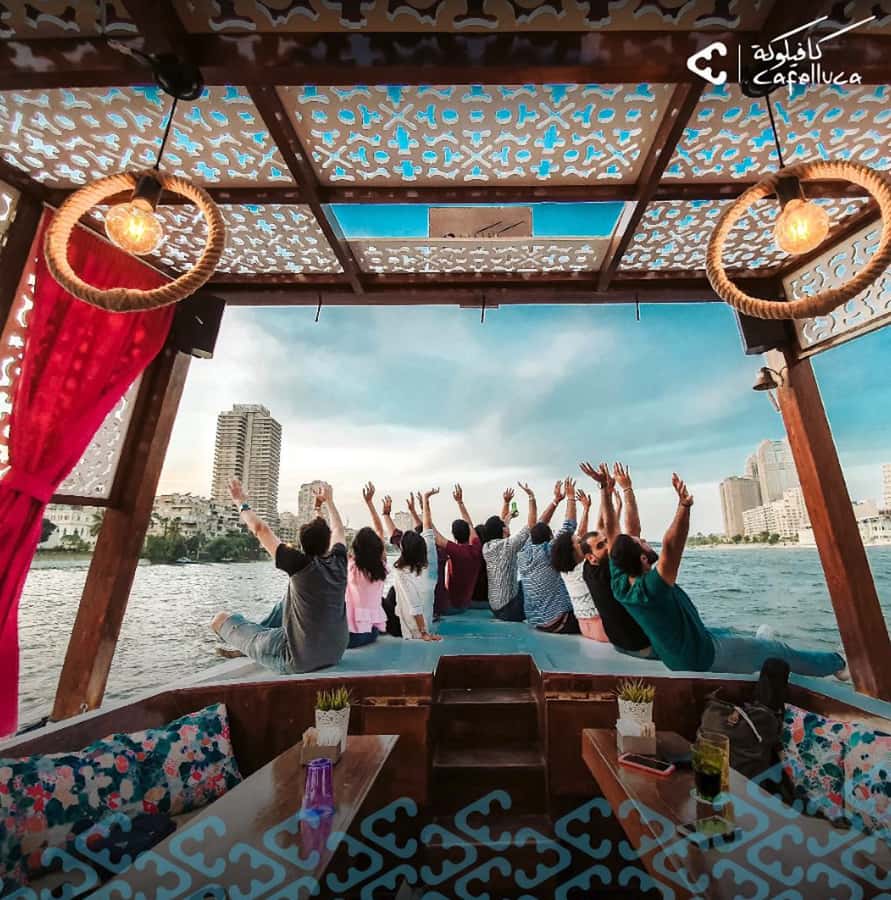 Cairo: Private Felucca Ride with Dinner and Drinks - Karaoke, Arabic music, dancing, and a lively mood