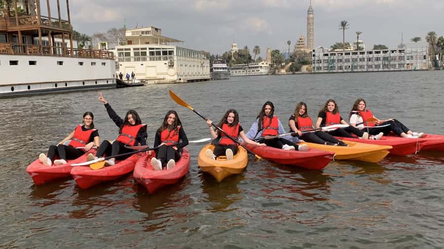 Cairo: Private Nile Kayaking Adventure with hotel transfers. - The guide can make or break the mood