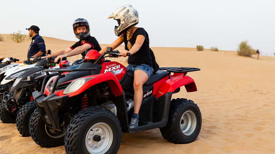 Cairo: Private Quad Bike Desert Tour with Pyramids & Sunset - Bedouin customs and evening entertainment