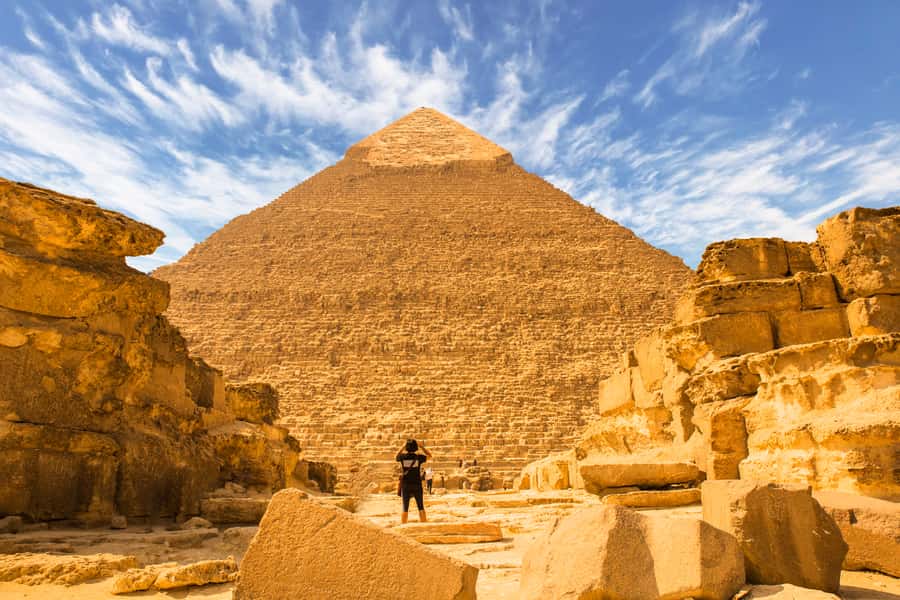 Cairo: Pyramids and Sphinx Tour with River Nile Felucca Ride - Value at $65 per person