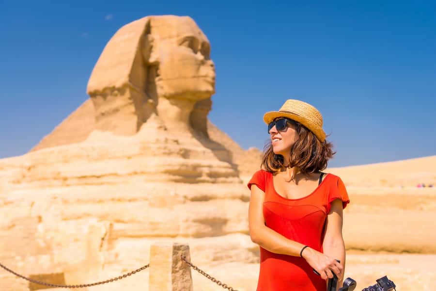 Cairo: Pyramids and Sphinx Tour with River Nile Felucca Ride - Hotel pickup and the ride across Cairo