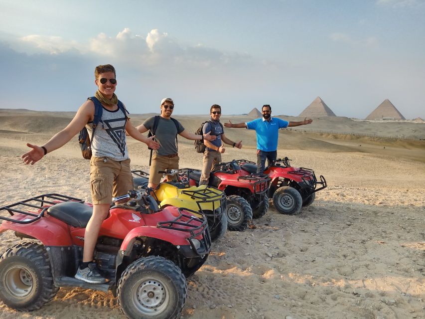 Cairo: Pyramids Quad Bike Adventure & Optional Camel Ride - The optional camel ride at Giza