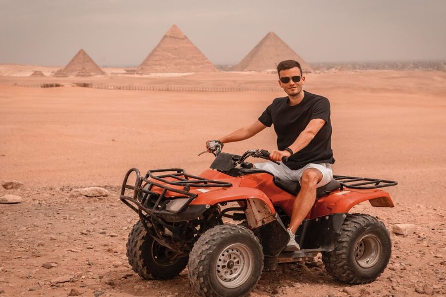 Cairo: Pyramids Quad Bike Adventure & Optional Camel Ride - Who should book this adventure?