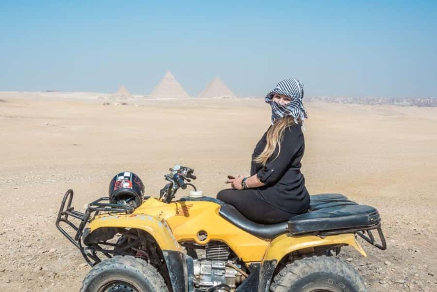 Cairo: Pyramids, Sphinx, and Camel Ride, with ATV Option - A practical half-day introduction to Giza