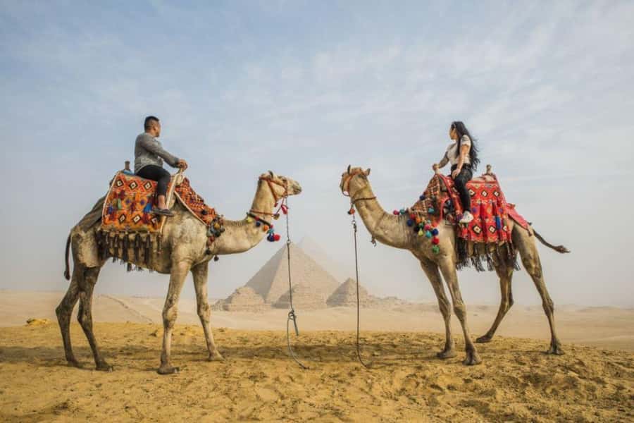 Cairo: Pyramids, Sphinx, and Camel Ride, with ATV Option - One hour on an ATV near the pyramids