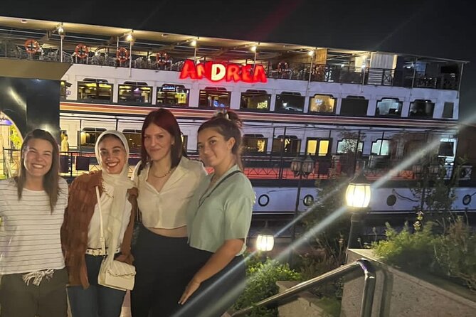 Cairo's Nile Cruise entertainment belly dancer&Tanora show&Dinner - Why Cairo looks better from the Nile at night