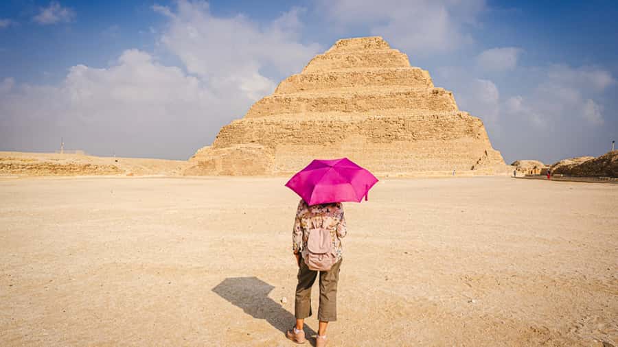 Cairo: Saqqara, Memphis, and Dahshur Day Trip with Lunch - Memphis and the colossal Ramses II statue