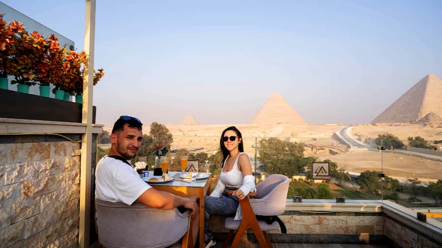 Cairo: Sunrise Camel Ride, Pyramids Tour & Local Breakfast. - Leaving Cairo before the day heats up