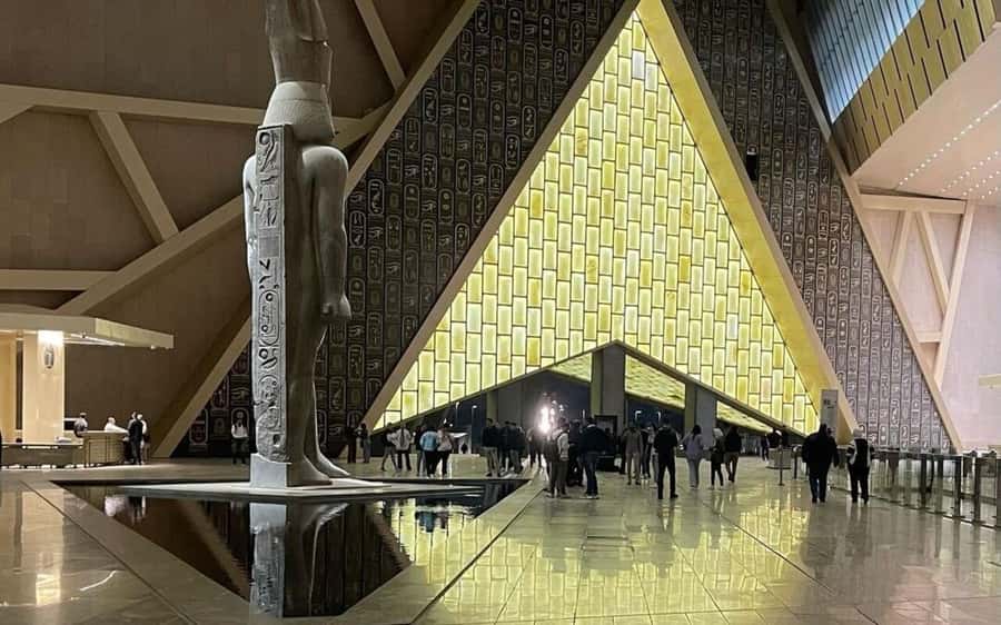 Cairo: The Grand Egyptian Museum Private Guided Tour - Senusert, the grand staircase, and distance views