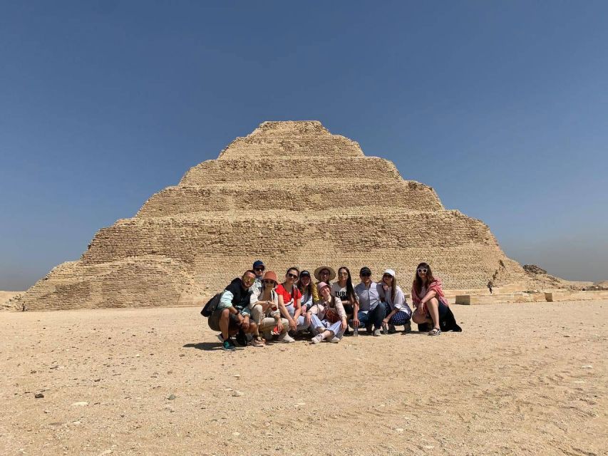 Cairo: Trip Pyramids, Sakkara, & Memphis Tour with Lunch - Shopping stops, photographs, and extra services