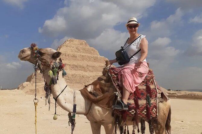 Cairo vip two or one day pyramids ,Museum,memfis ,saqra and7 places - Lunch, tickets, pickup, and the fine print