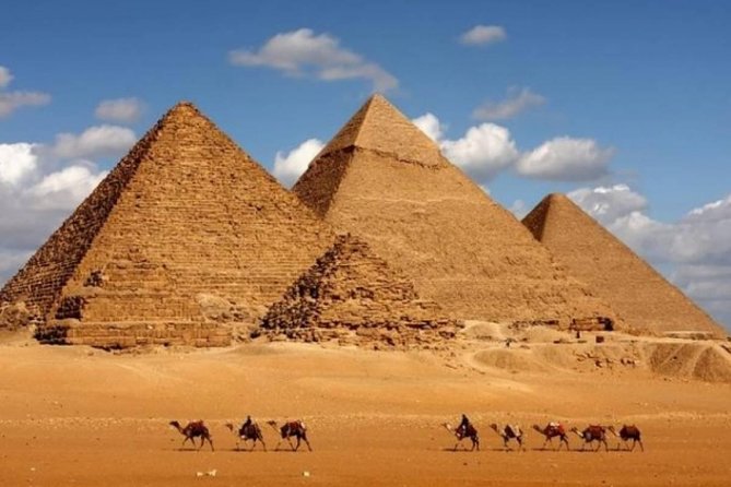 Camel Ride around the Pyramids During Sunrise Or Sunset - At the Giza Plateau, the pyramids remain the main event