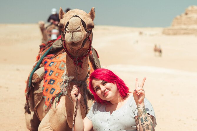 Day Tour Giza Pyramids by Camel In Egypt - The camel ride across the Giza desert