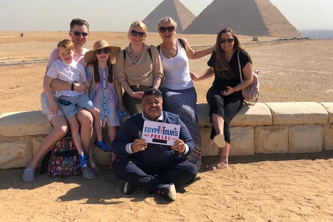 Day Tour to Giza Pyramids Complex, Egyptian Museum & Bazaar - Great Pyramid of Khufu: the extra-ticket choice