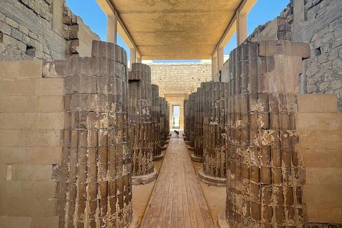 Day tour to Giza Pyramids, Memphis and Sakkara - Saqqara’s Step Pyramid and the next stage of design
