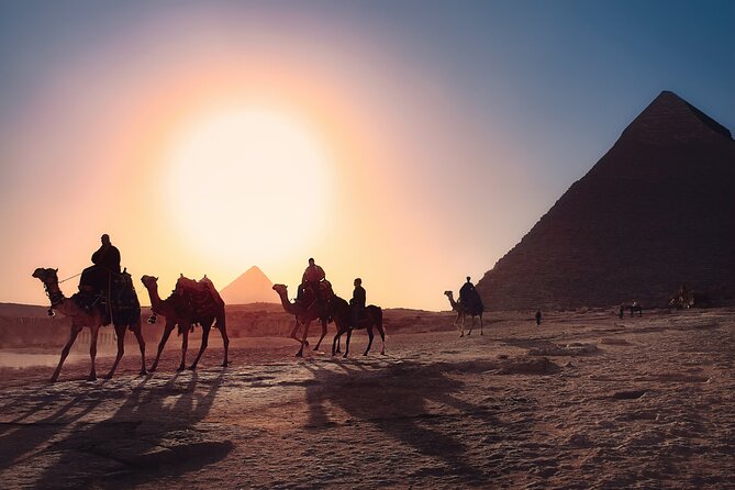 Day Tour To Giza Pyramids With Camel Ride And Egyptian Museum In Cairo - Meeting the pyramids of Cheops, Chephren, and Mykerinus