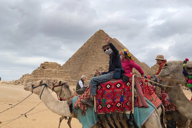 Day tour with Guide to Giza Pyramids, Sakkara, Dahshur and Memphis - Memphis and the fallen Ramses II statue
