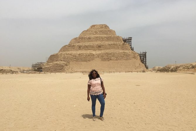 Day tour with Guide to Giza Pyramids, Sakkara, Dahshur and Memphis - Lunch, water, transport, and the real value of $35