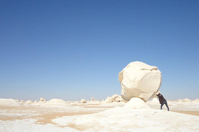 Day Trip To Bahariya Oasis Visit Black And White Desert From Cairo - The 90-kilometer route through crystal and Agbatat country