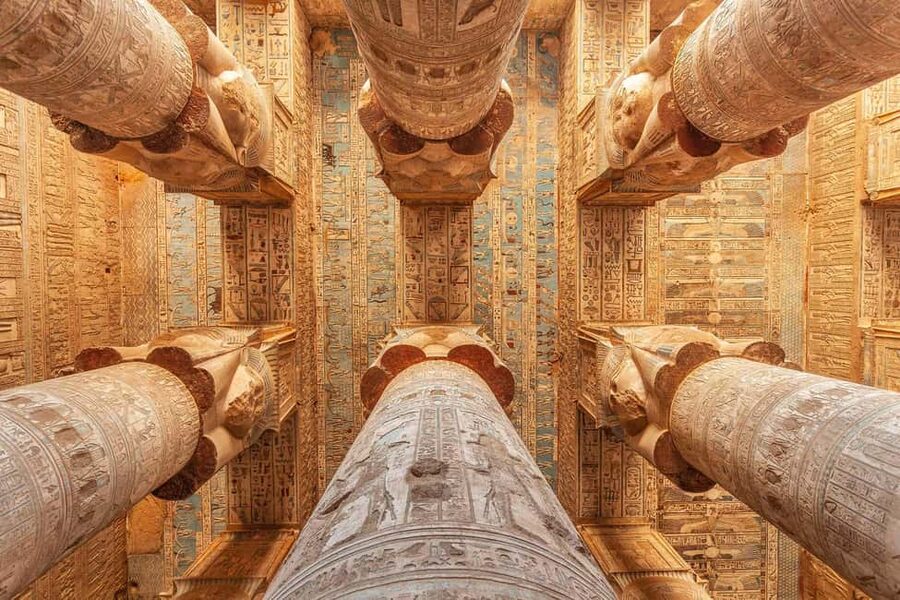 Dendera and Abydos Temples Guided Tour From Luxor - Reading the walls at the Temple of Seti I