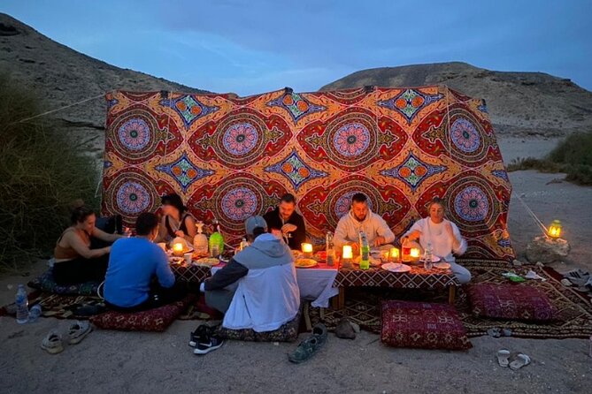 Dining in The Desert - Leaving Hurghada for the desert at 5:00 pm