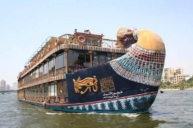 Dinner Cruise On the Nile with Belly Dancing Show - Cairo by night, seen from the Nile